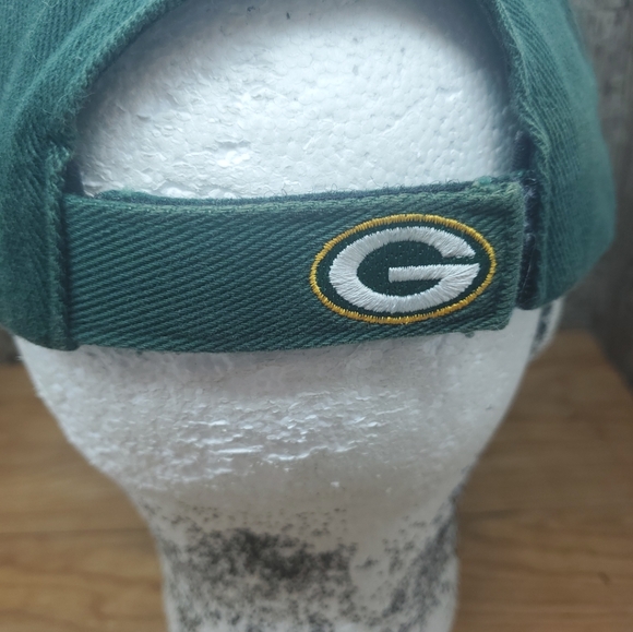 Green Bay Packers Hat Cap Adjustable Strapback One Size Embroidered Unisex - Picture 5 of 9